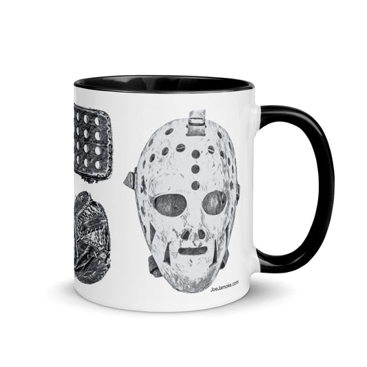 Classic Hockey Goalie Glossy Mug 11oz