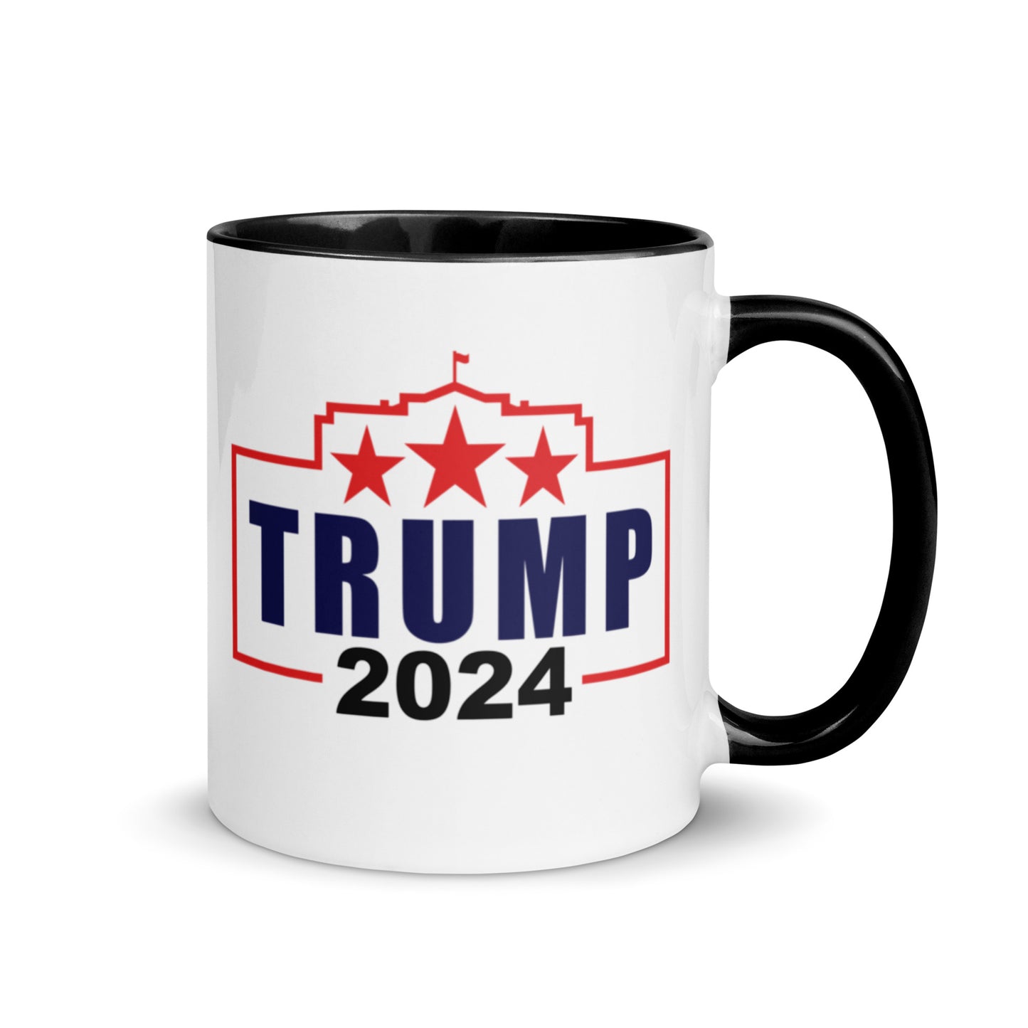 Trump 2024 White House Ceramic Mug 11oz (3 Colors)