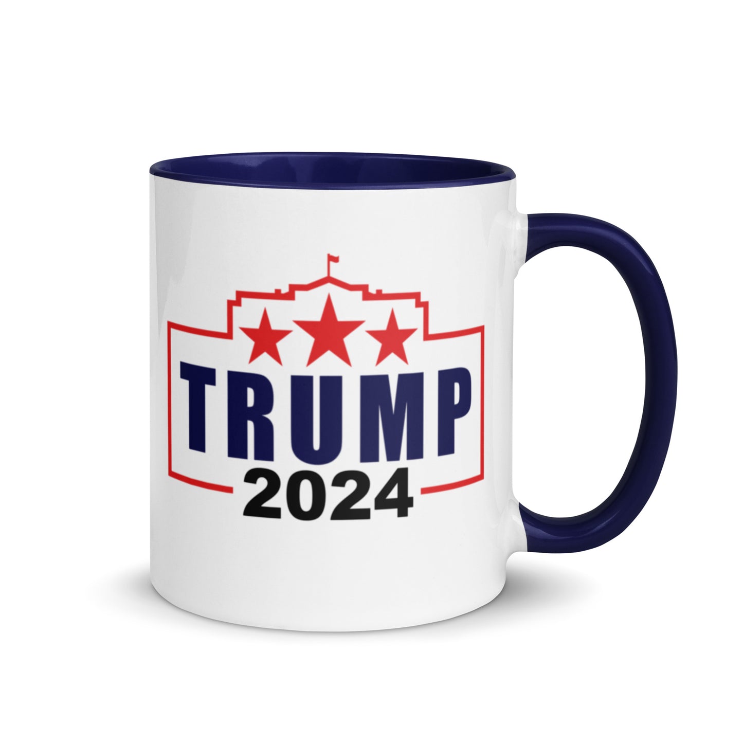 Trump 2024 White House Ceramic Mug 11oz (3 Colors)