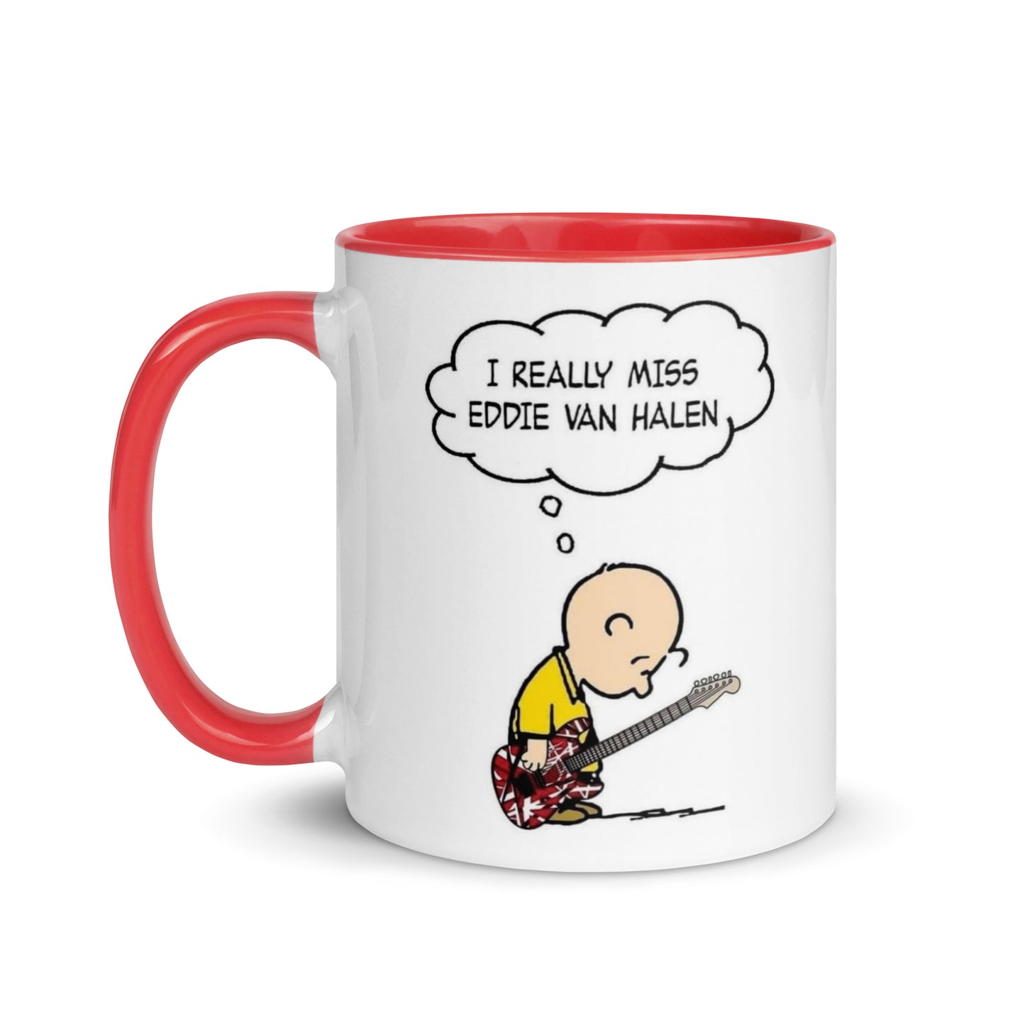 Cartoon Guitar Mug 11oz (3 Colors)