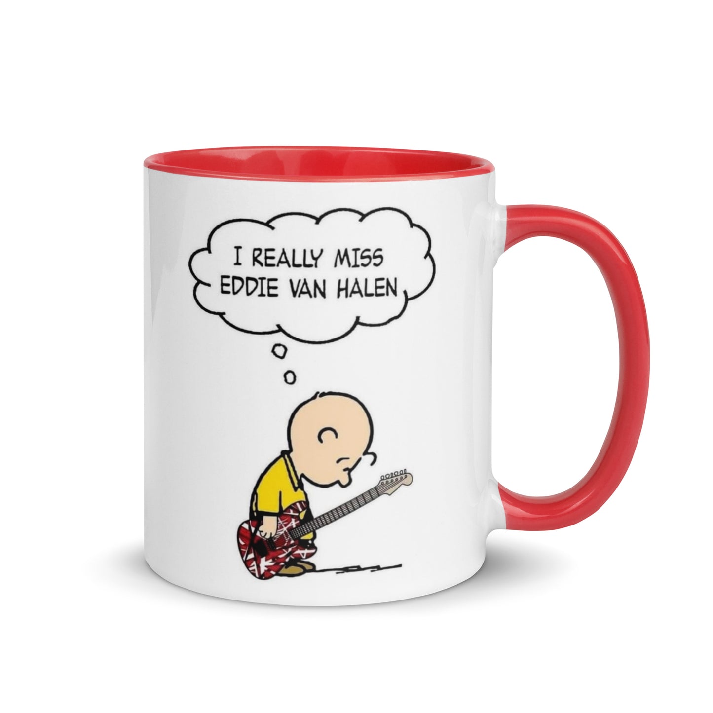 Cartoon Guitar Mug 11oz (3 Colors)