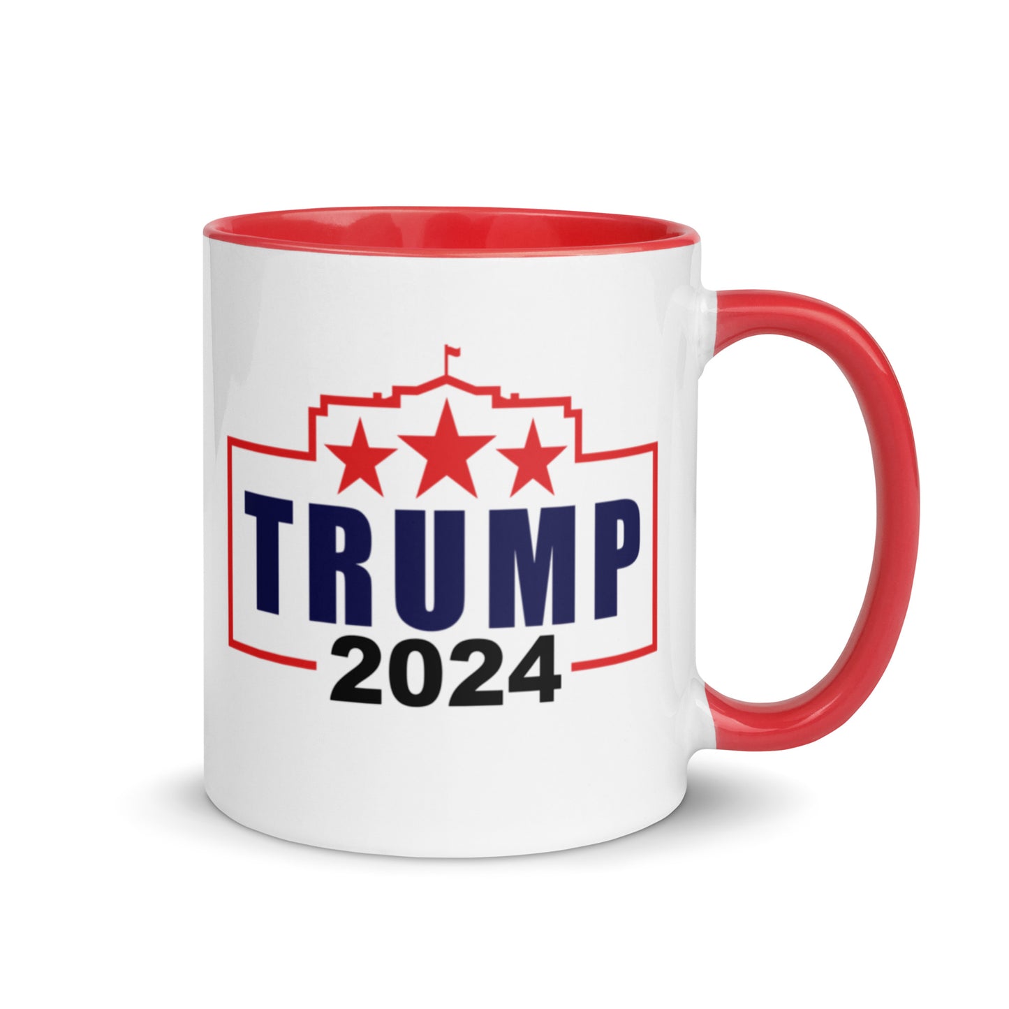 Trump 2024 White House Ceramic Mug 11oz (3 Colors)