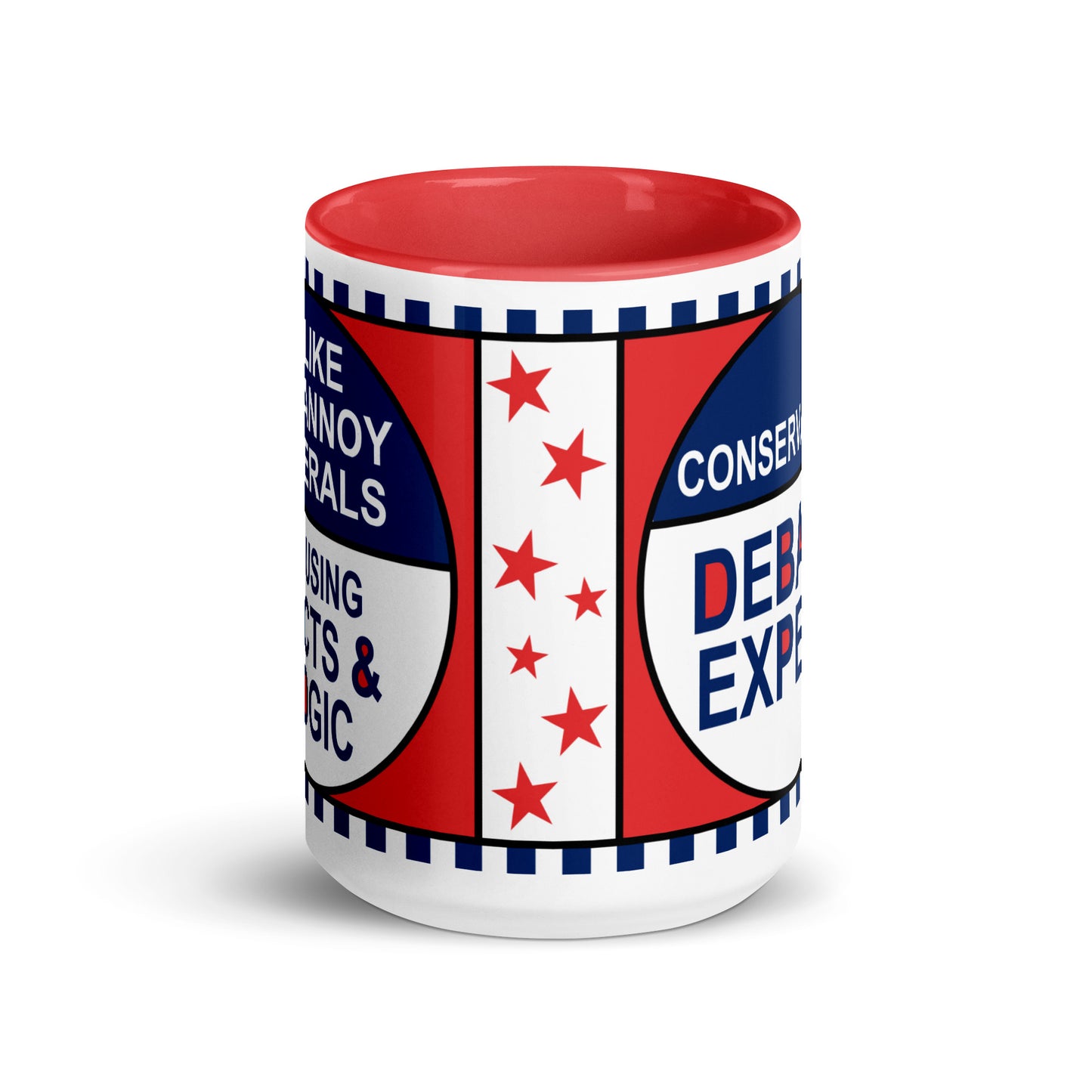 Political Themed Ceramic Mug 15oz (2 Side/Dual Print)