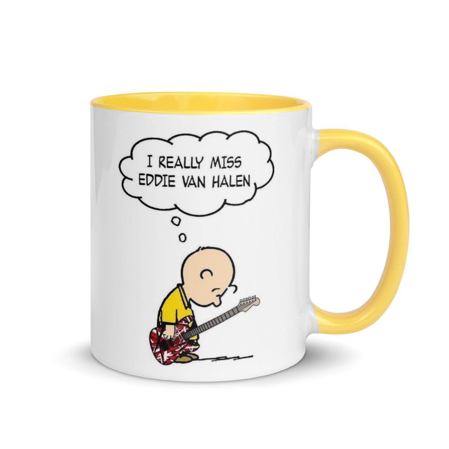 Cartoon Guitar Mug 11oz (3 Colors)